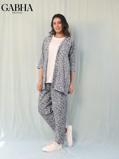 Denim Printed Co-ord