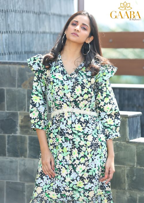 COTTON PRINTED DRESS