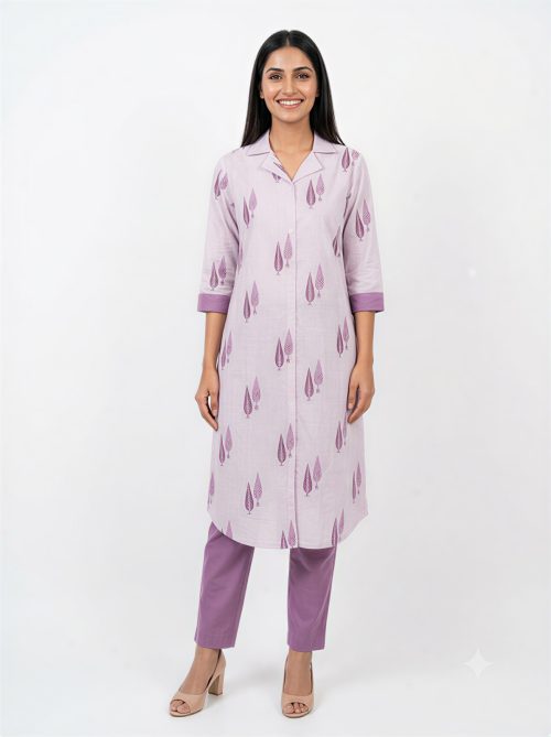 Cotton Printed Kurta Pant